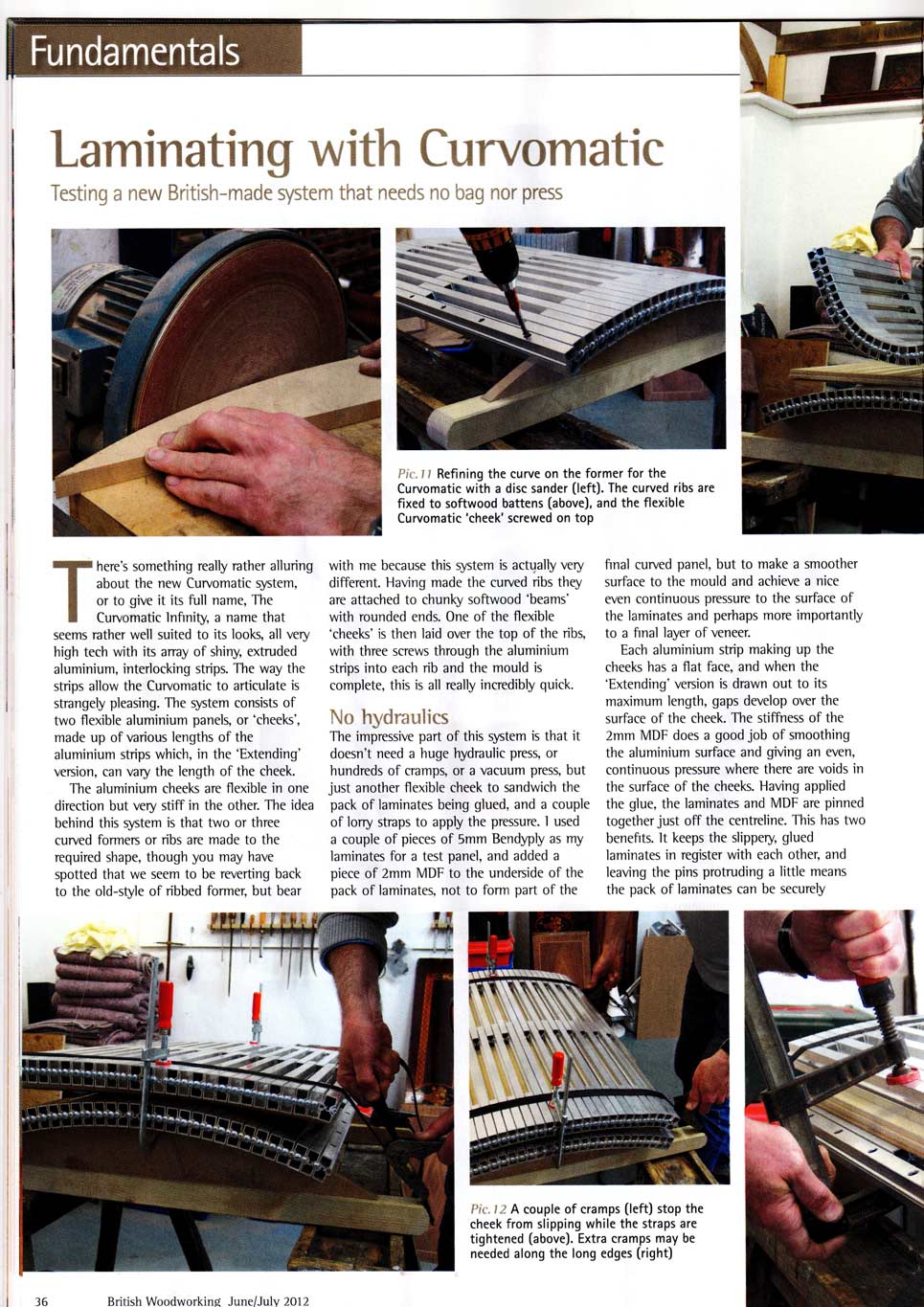 urvomatic in Woodworking Magazine