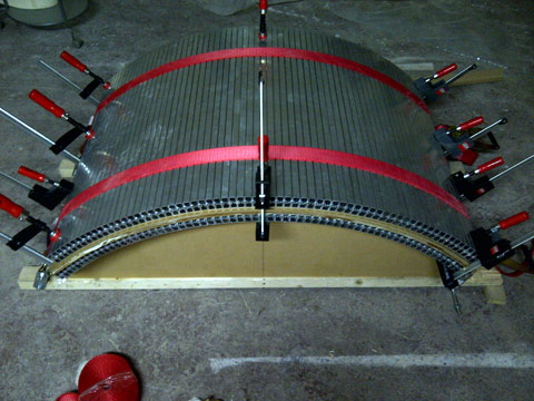 Curved doors with Curvomatic